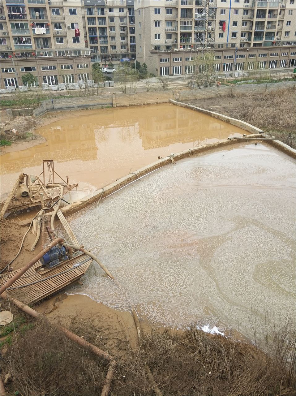 岚县沉淀池淤泥清理-厂区废水池淤泥清淤